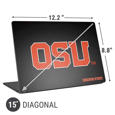 Oregon State University Logo Universal Laptop 15in (12.2 x 8.8in) Skin