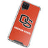 Oregon State University Orange Galaxy A12 Clear Case