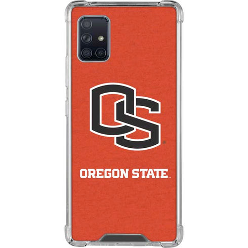 Oregon State University Orange Galaxy A51 5G Clear Case
