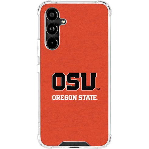 Oregon State University Orange Galaxy A54 5G Clear Case