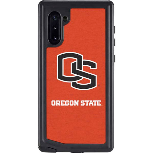 Oregon State University Orange Galaxy Note 10 Waterproof Case
