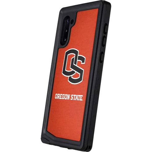 Oregon State University Orange Galaxy Note 10 Waterproof Case
