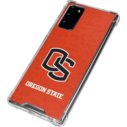 Oregon State University Orange Galaxy Note20 5G Clear Case