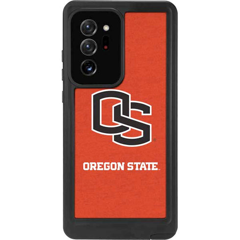 Oregon State University Orange Galaxy Note20 Ultra 5G Waterproof Case