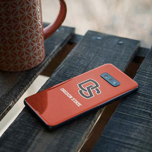 Oregon State University Orange Galaxy S10e Skin