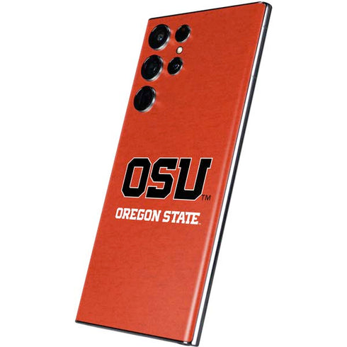 Oregon State University Orange Galaxy S22 Ultra Skin