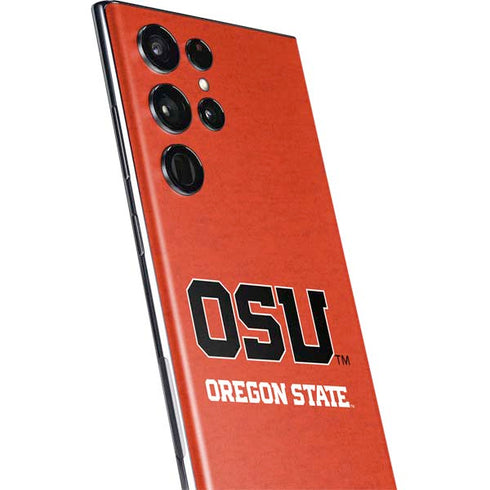 Oregon State University Orange Galaxy S22 Ultra Skin