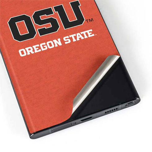 Oregon State University Orange Galaxy S22 Ultra Skin