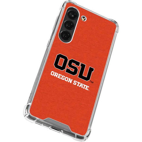 Oregon State University Orange Galaxy S23 Clear Case