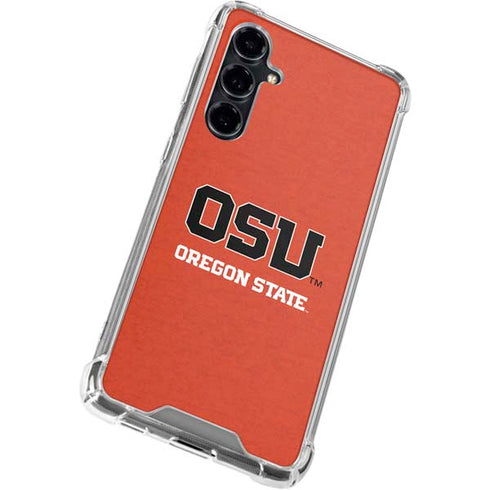 Oregon State University Orange Galaxy S23 FE Clear Case