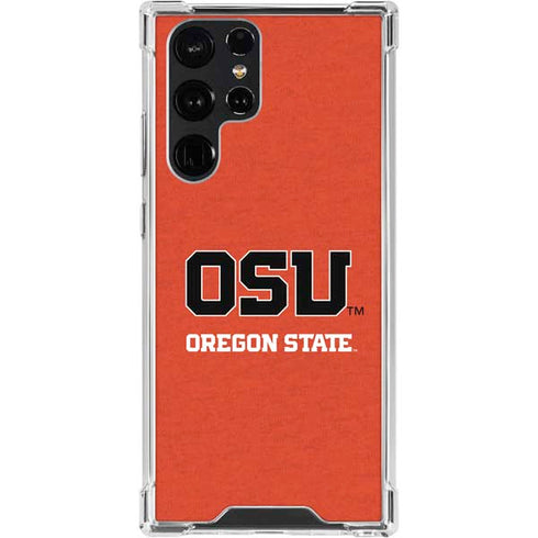 Oregon State University Orange Galaxy S24 Ultra Clear Case