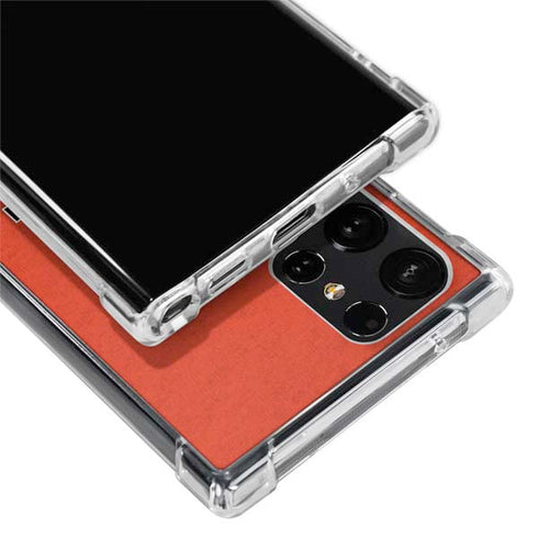 Oregon State University Orange Galaxy S24 Ultra Clear Case