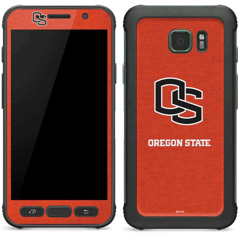 Oregon State University Orange Galaxy S7 Active Skin