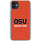 Oregon State University Orange iPhone 11 Clear Case