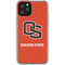 Oregon State University Orange iPhone 11 Pro Clear Case