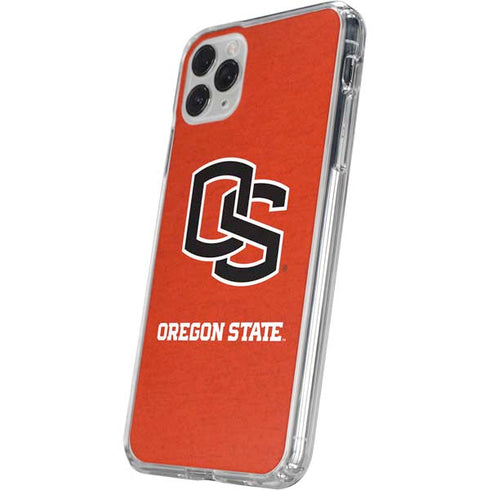 Oregon State University Orange iPhone 11 Pro Clear Case