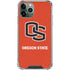 Oregon State University Orange iPhone 11 Pro Max Clear Case