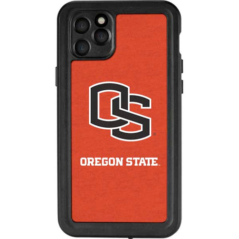 Oregon State University Orange iPhone 11 Pro Max Waterproof Case