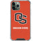 Oregon State University Orange iPhone 12 Pro Clear Case
