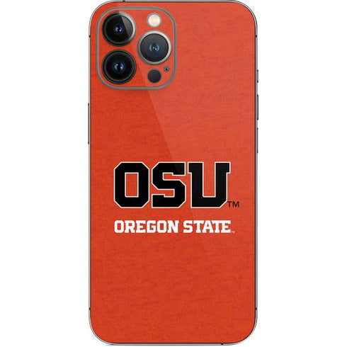 Oregon State University Orange iPhone 13 Pro Max Skin