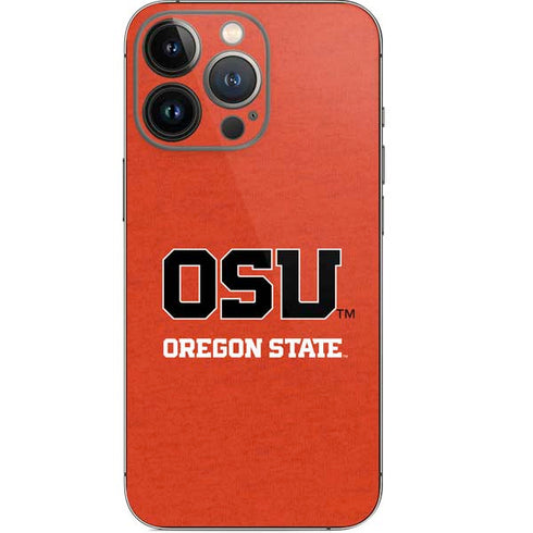 Oregon State University Orange iPhone 13 Pro Skin