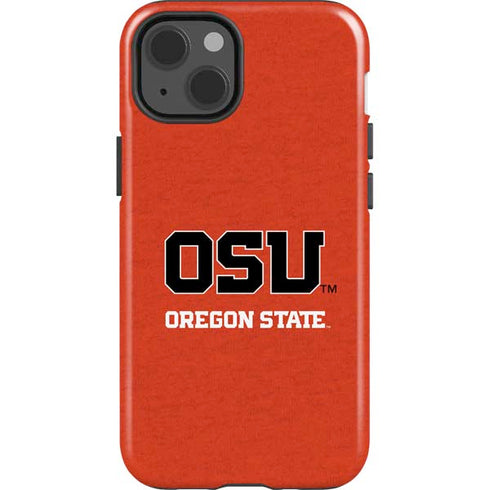 Oregon State University Orange iPhone 15 Impact Case