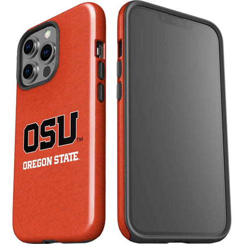 Oregon State University Orange iPhone 14 Pro Impact Case