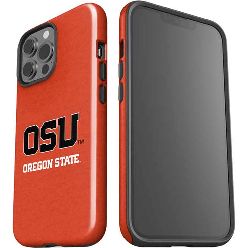 Oregon State University Orange iPhone 15 Pro Max Impact Case
