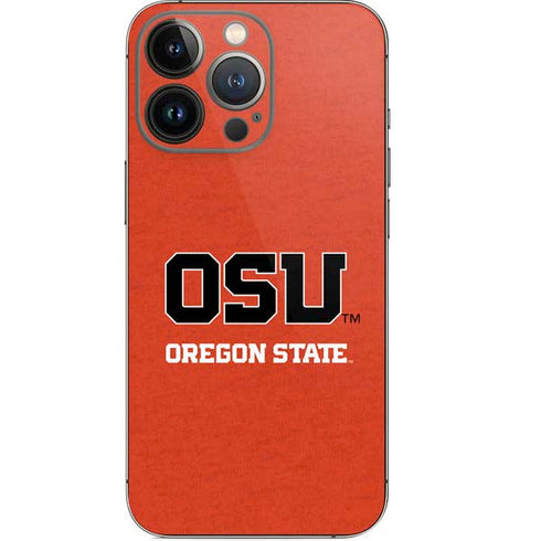 Oregon State University Orange iPhone 15 Pro Skin