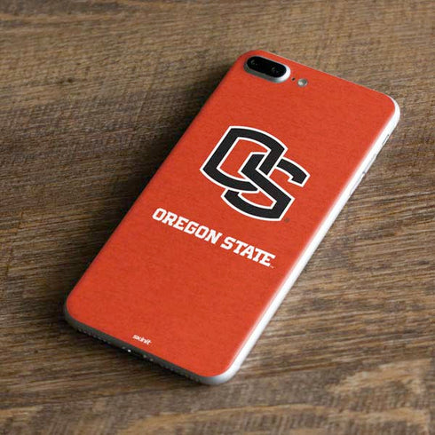 Oregon State University Orange iPhone 8 Plus Skin