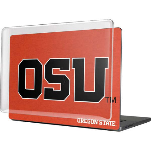 Oregon State University Orange MacBook Pro 16in (2021-25) Case plus Skin