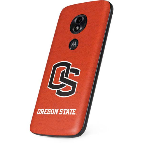 Oregon State University Orange Moto E5 Play Skin