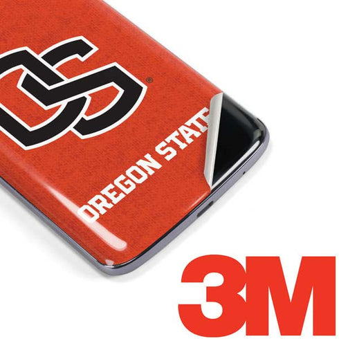 Oregon State University Orange Moto E5 Plus Skin