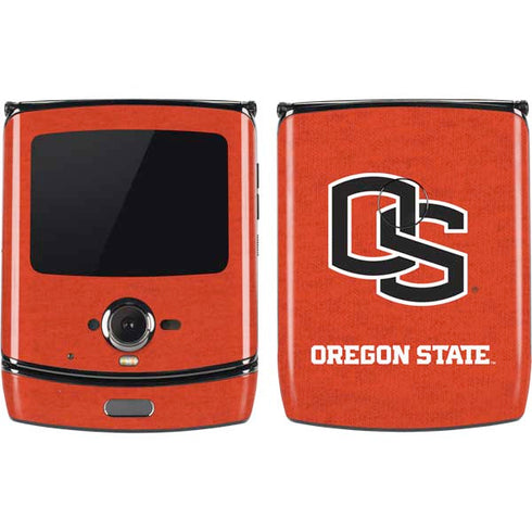 Oregon State University Orange Motorola RAZR Skin