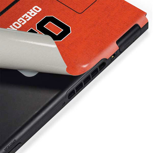 Oregon State University Orange Nintendo Switch Bundle Skin
