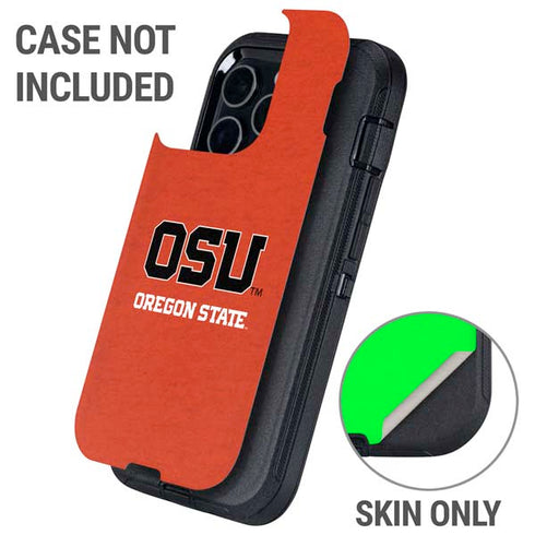 Oregon State University Orange Otterbox Defender iPhone Skin