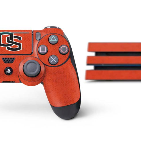 Oregon State University Orange PS4 Pro Bundle Skin