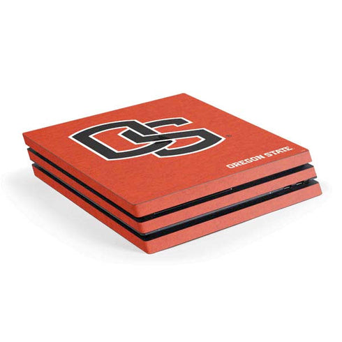 Oregon State University Orange PS4 Pro Console Skin