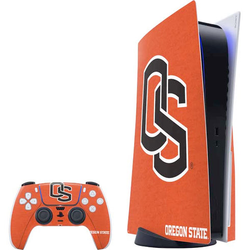 Oregon State University Orange PS5 Bundle Skin