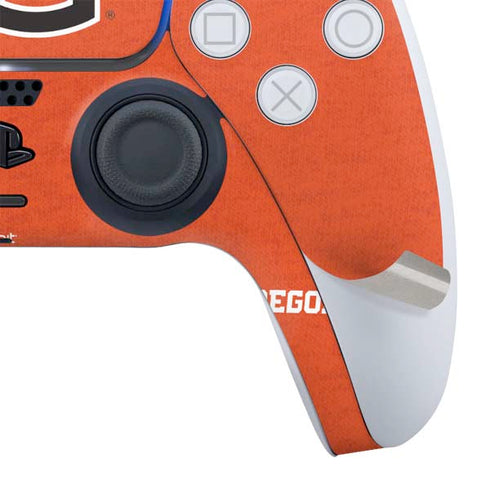 Oregon State University Orange PS5 Controller Skin
