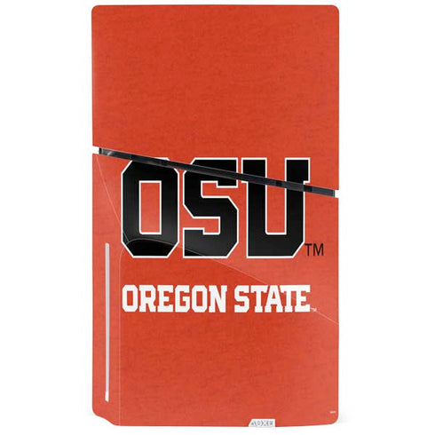 Oregon State University Orange PS5 Slim Disk Console Skin