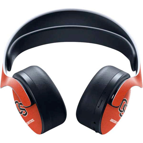 Oregon State University Orange PULSE 3D Wireless Headset for PS5 Skin
