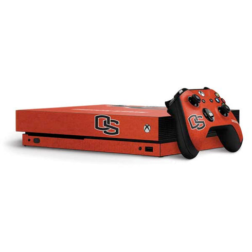 Oregon State University Orange Xbox One X Bundle Skin