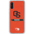 Oregon State University Texture Galaxy A10e Clear Case