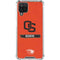 Oregon State University Texture Galaxy A12 Clear Case