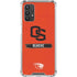 Oregon State University Texture Galaxy A32 5G Clear Case