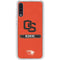 Oregon State University Texture Galaxy A50 Clear Case