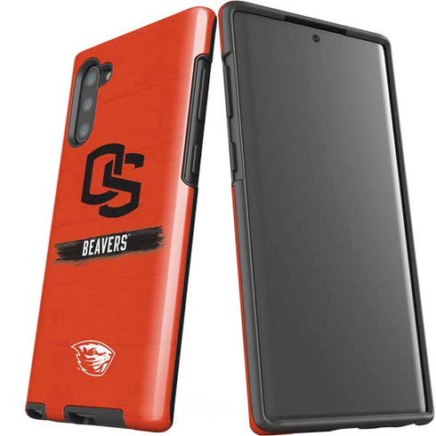 Oregon State University Texture Galaxy Note 10 Pro Case