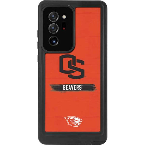 Oregon State University Texture Galaxy Note20 Ultra 5G Waterproof Case