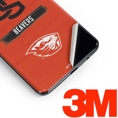 Oregon State University Texture Galaxy S10 Skin